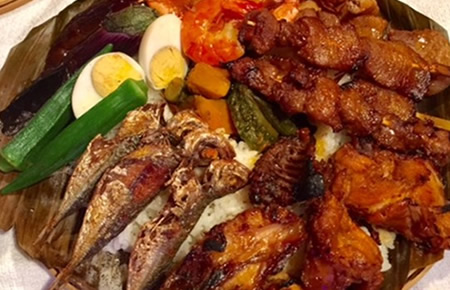 BILAO(ASSORTEF FOODS) フィリピン料理の盛り合わせ